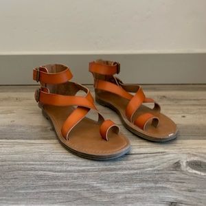 Target Leather Sandals
